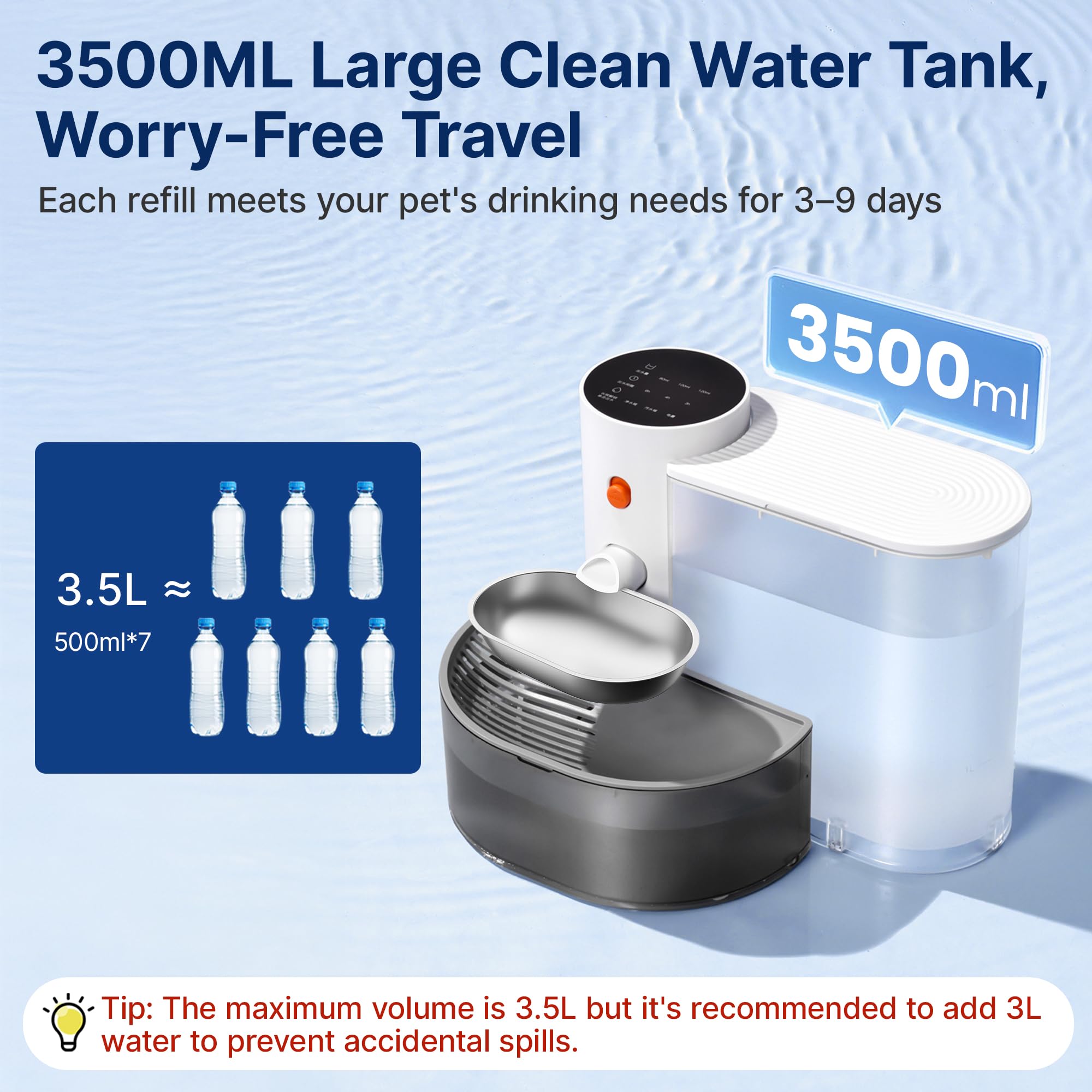 Potaroma almost silent operation supports peaceful hydration in rooms