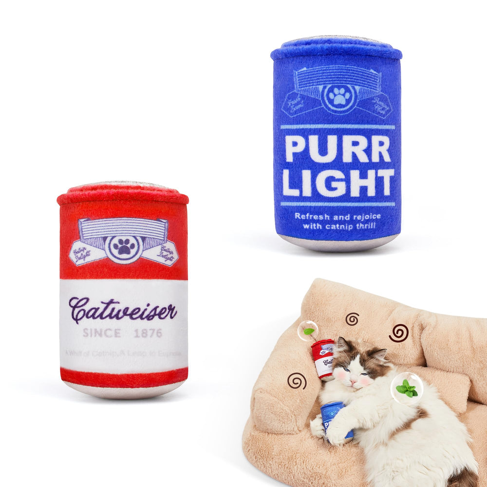 Potaroma beer-can toy crinkle fuels active play and curiosity
