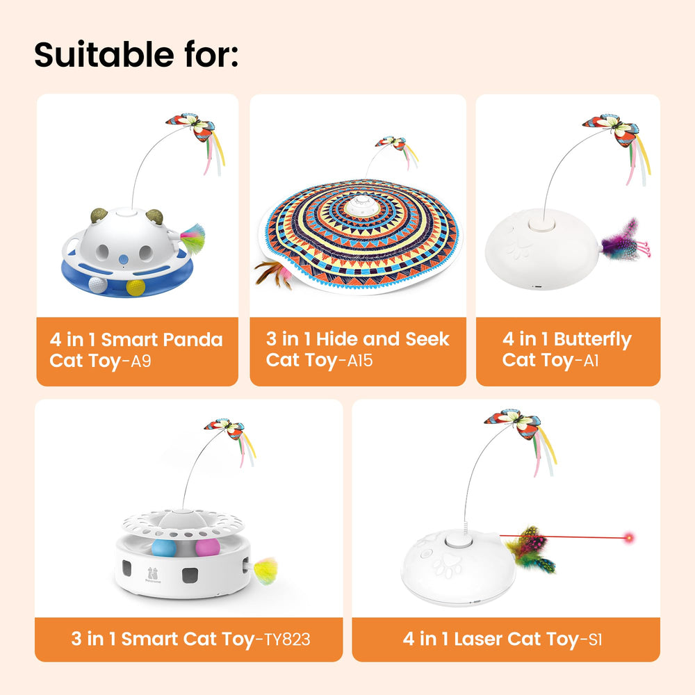 Potaroma butterfly refill ready to attach to the Hide and Seek toy for renewed fun.