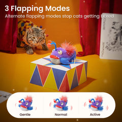 Potaroma Catnip Crinkle Inside entices curiosity with scent and sounds