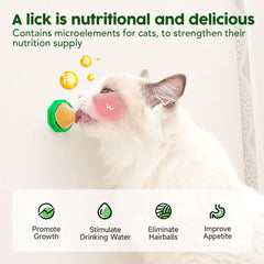 Potaroma edible cat toy closeup highlighting natural extracts and safety