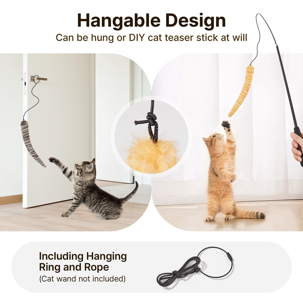 Potaroma hangable design toy on ring and rope supports versatile play.