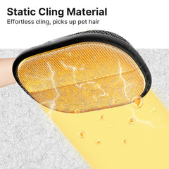 Potaroma textured surface rolls hair into strips for disposal