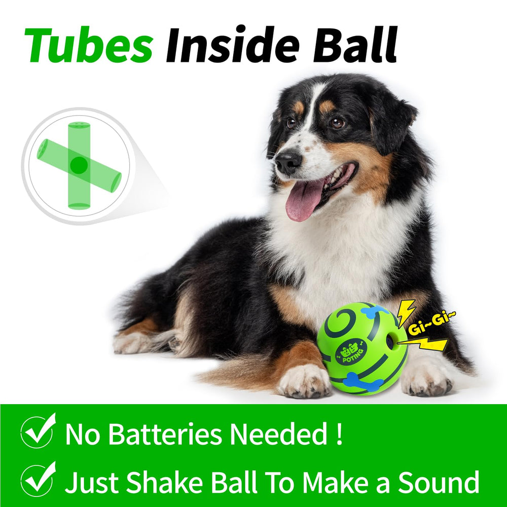 POTING Giggle Ball 5.51-inch size for large dogs