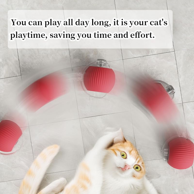 Pounce Pal cat toy obstacle-sensor focus highlights smart reversal for smoother play