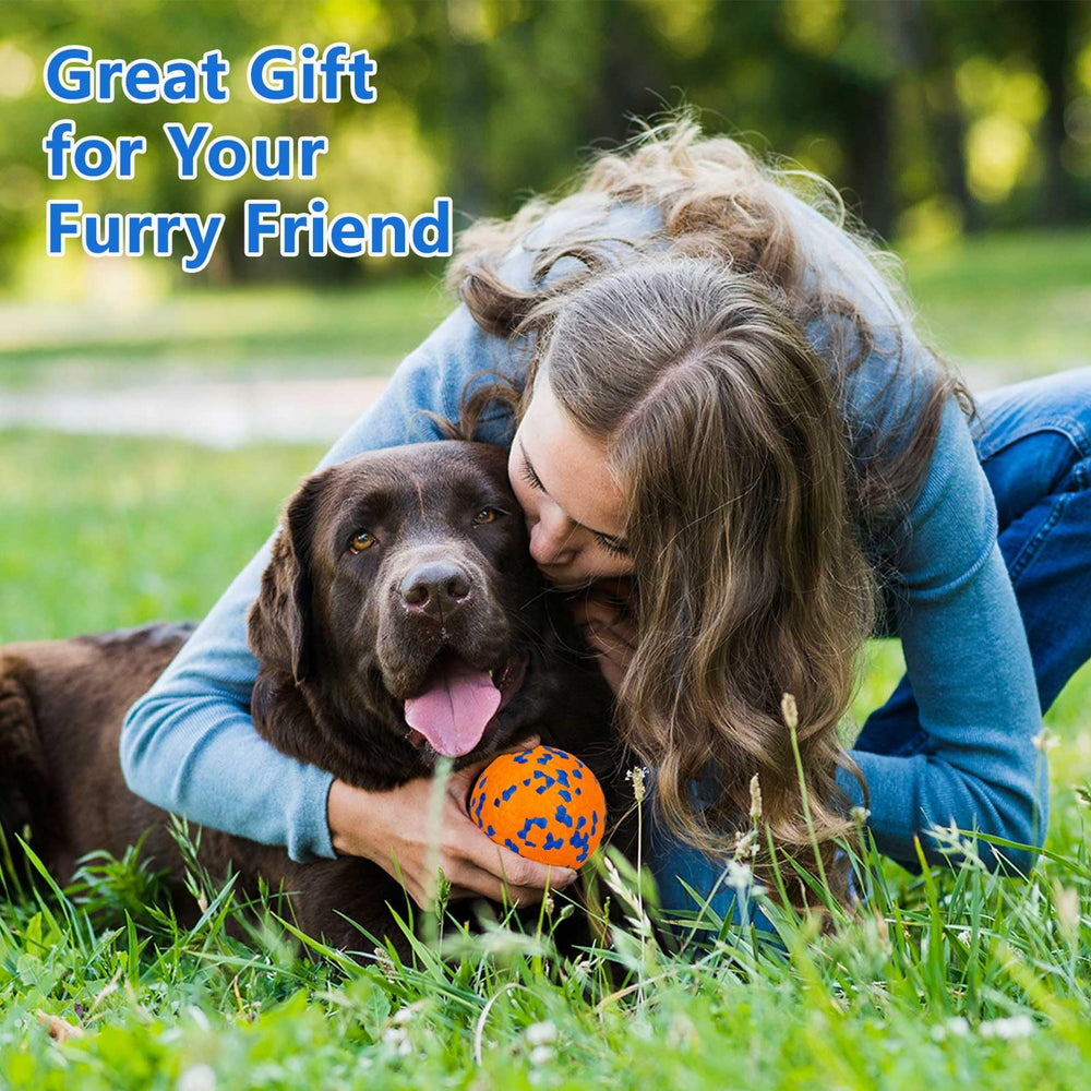 POUPUA ball-pack display shows versatile chew-and-fetch toy