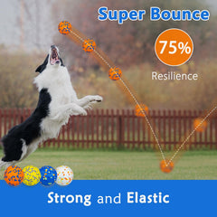 POUPUA lightweight safe ball easy to throw and gentle on pups