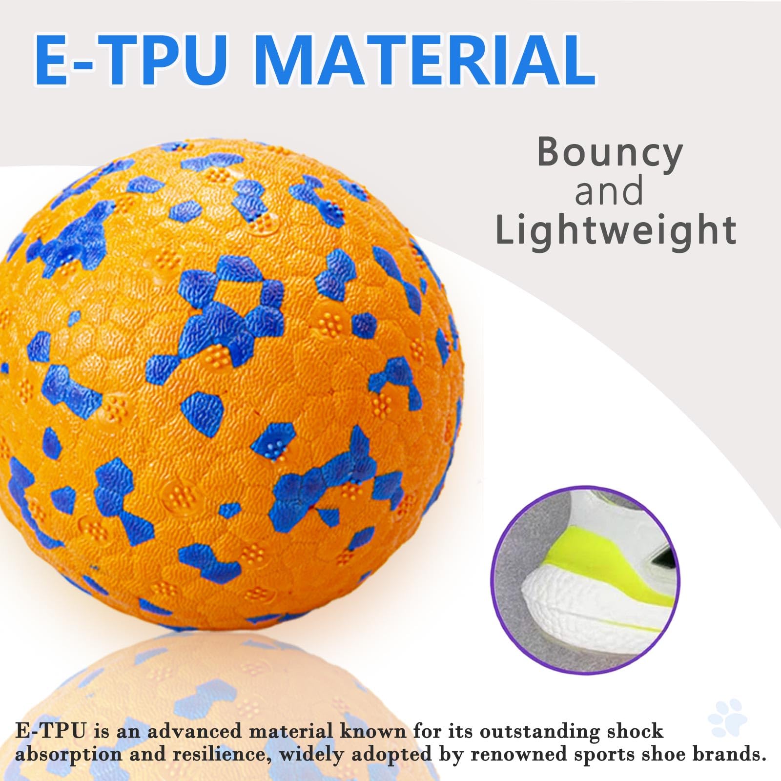 POUPUA lint-free ball prevents loose fibers during chewing
