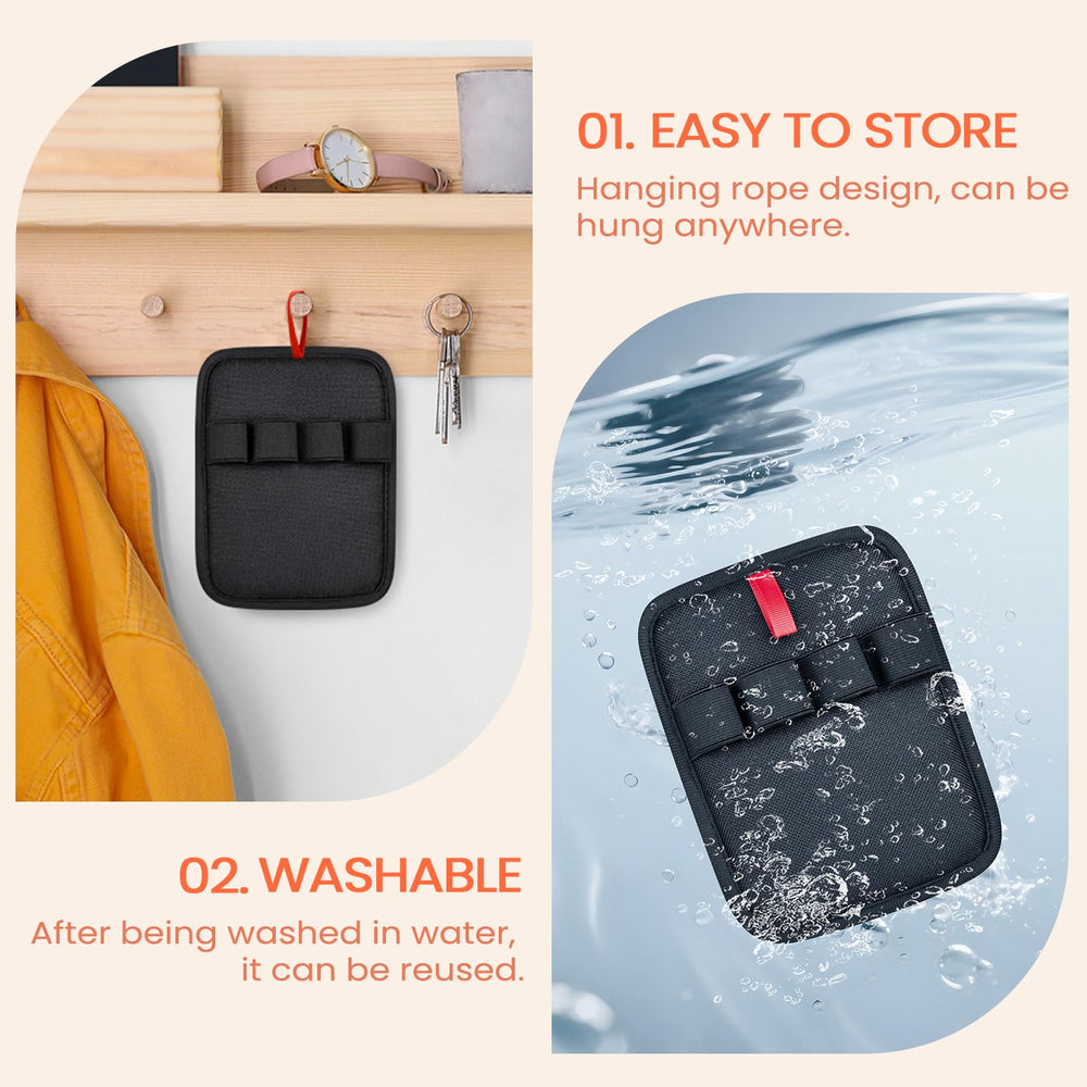 Poutilor multi-surface glove cleans furniture, bedding, clothing, and car seats.