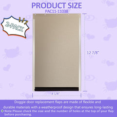 Poweka PAC11-11038 adjustable holes for easy fit with top panel doors.