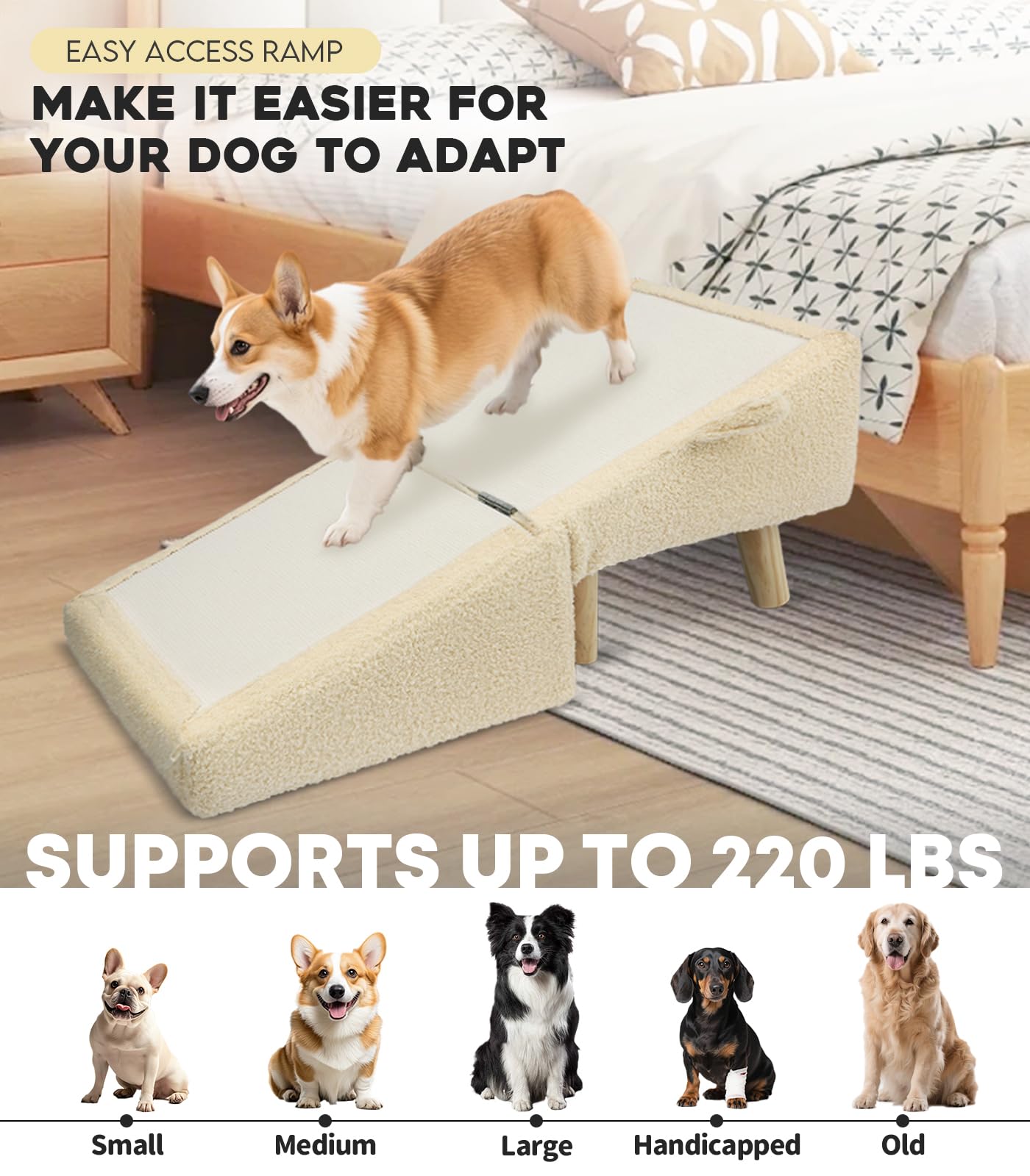 Powerful Xishan fit-sofa-low-bed design for most couches.