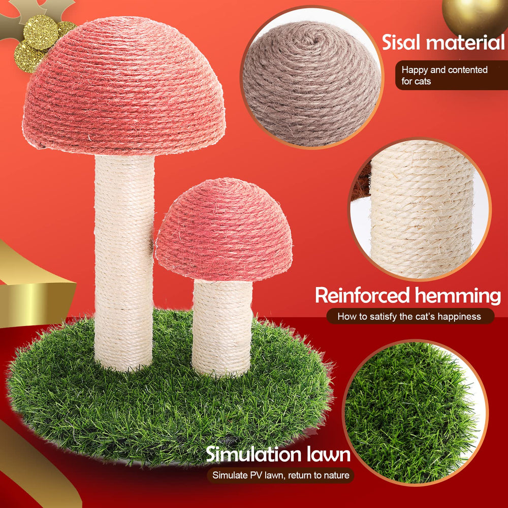 PowerKing artificial grass cat rest pink area ideal for lounging and cute photos