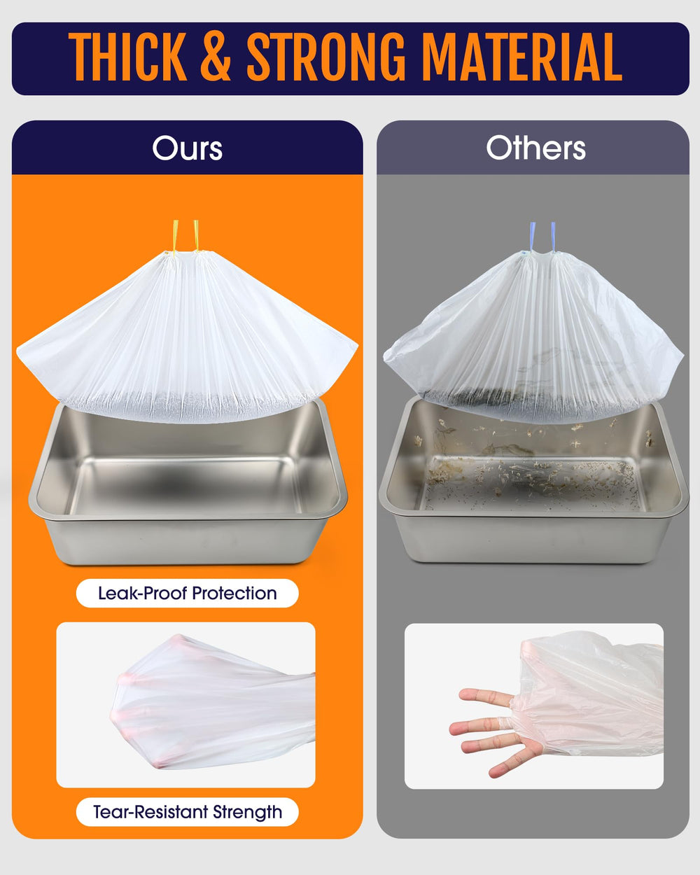 Powools tear-resistant material highlighted for durable daily use