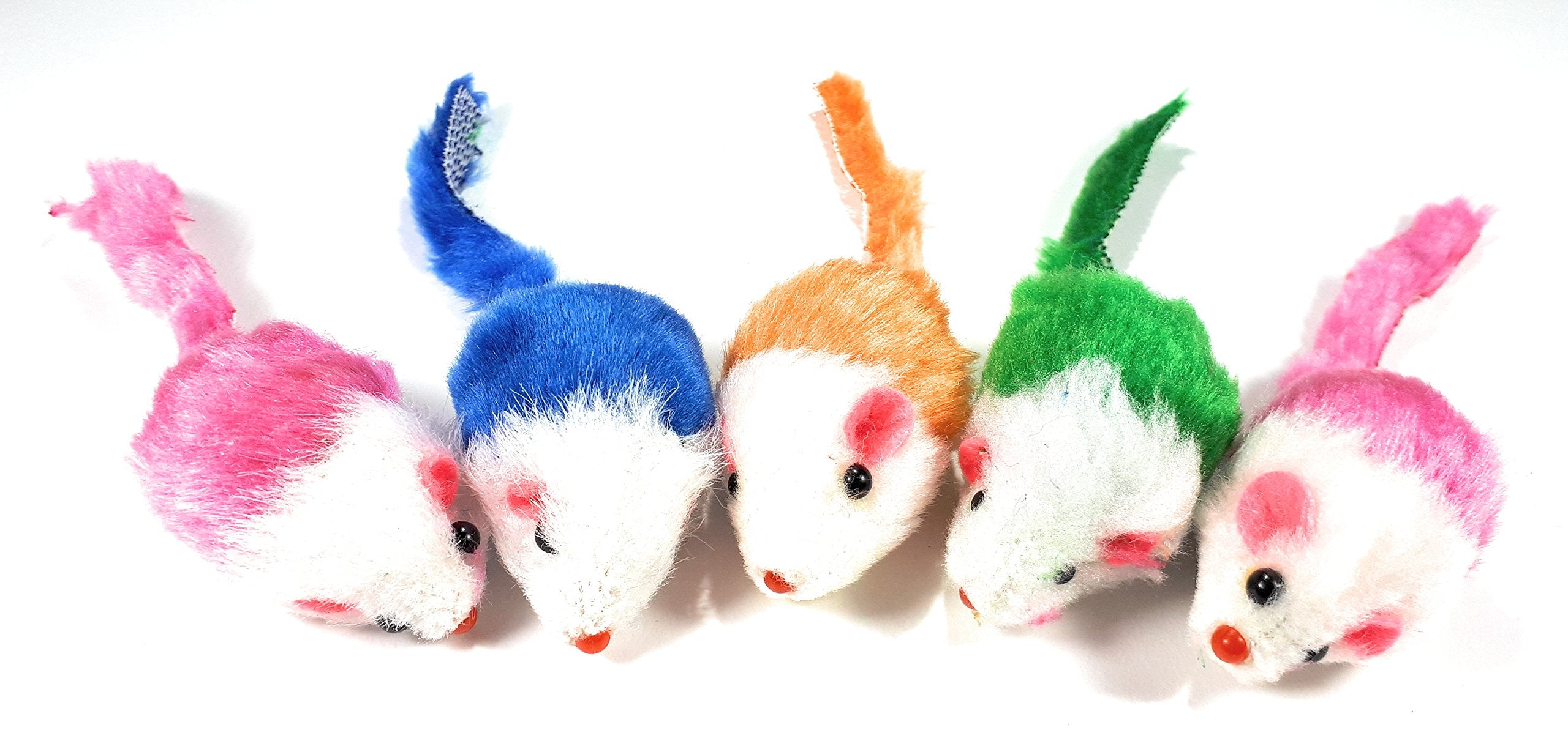 POXXU Play Fur Mice green mouse image spurs stalking play and mental stimulation.