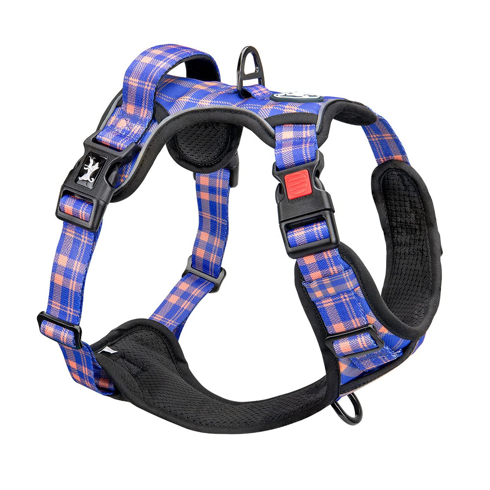PoyPet No Pull Harness adjustable straps ensure a comfortable fit