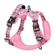 PoyPet No-Pull Harness back D-ring enables relaxed leash handling