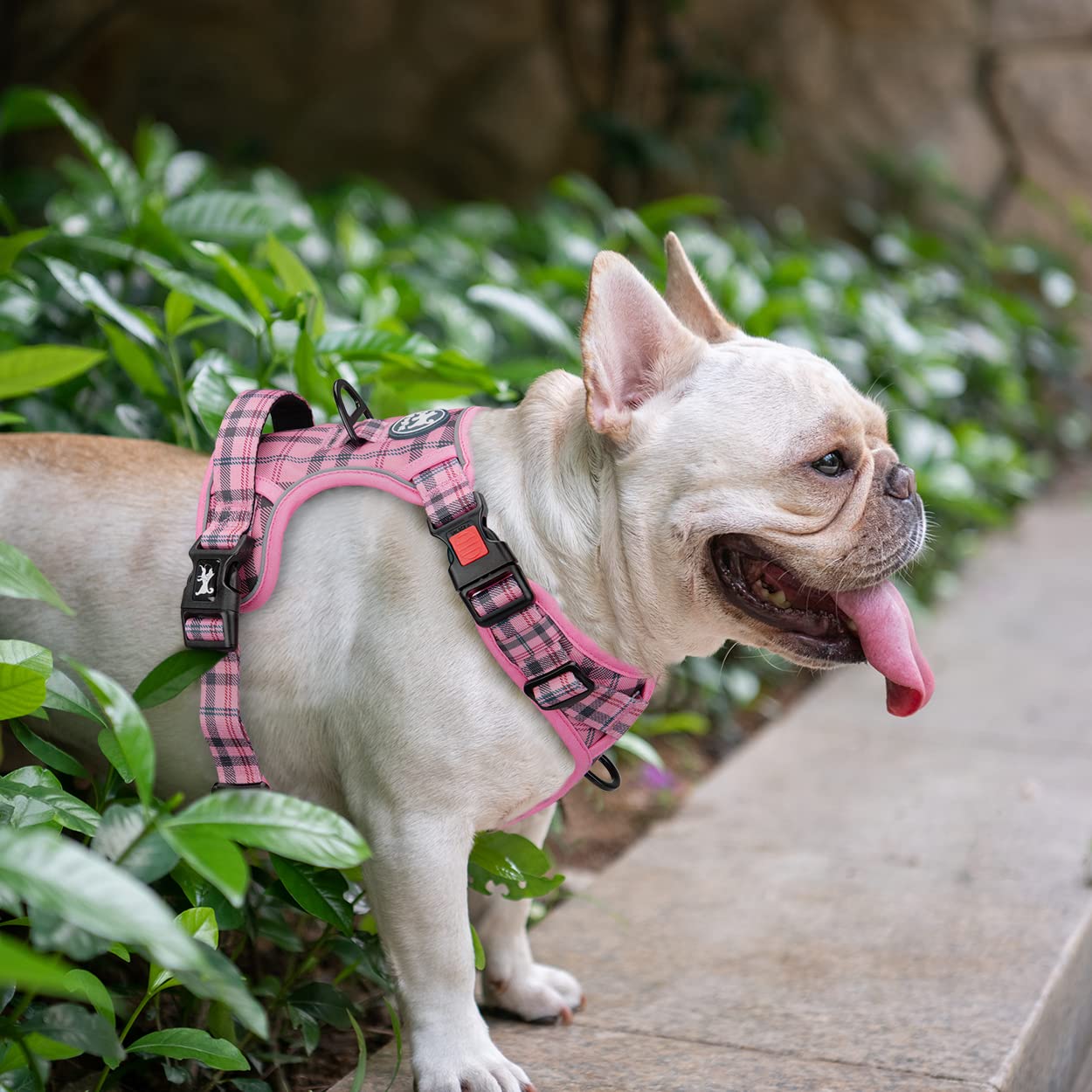 PoyPet No-Pull Harness breathable mesh lining reduces heat