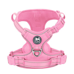 PoyPet No Pull Harness front D-ring for training and controlled guidance.