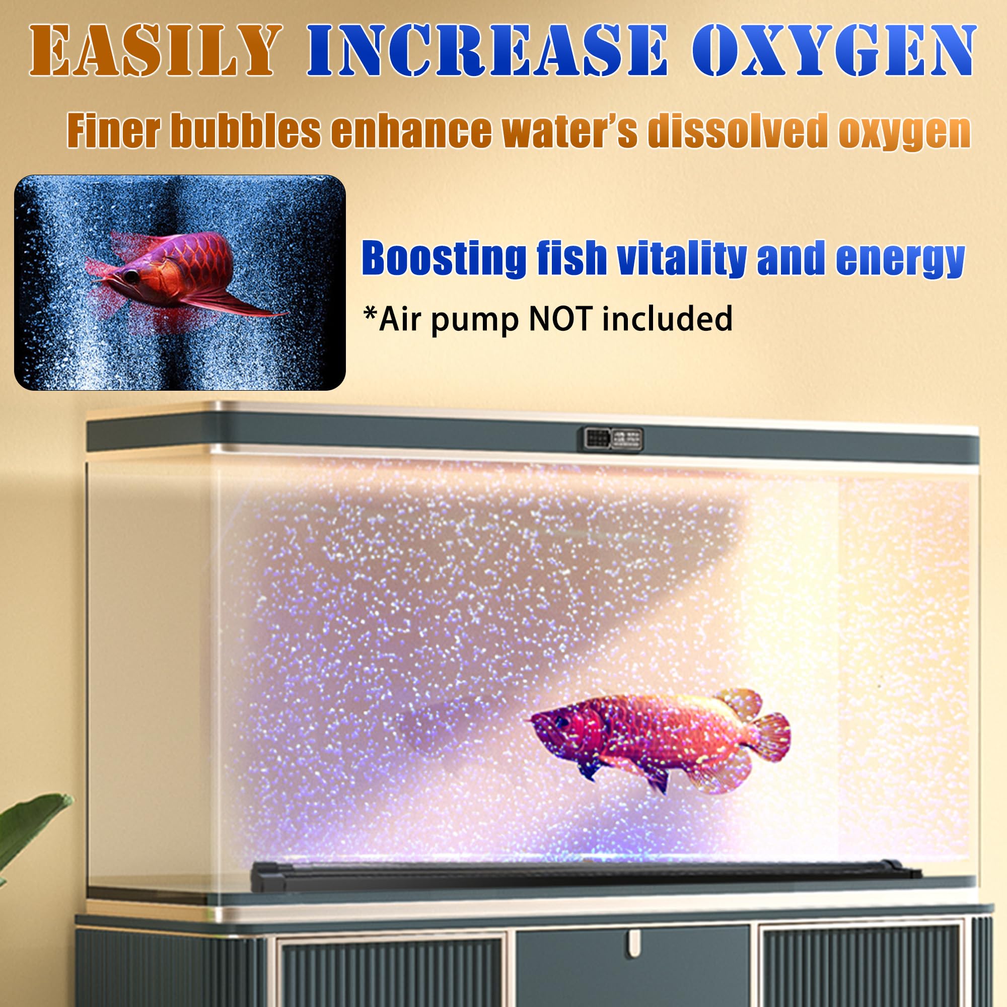 POZANKI 5050 LED beads offer bright, energy-efficient illumination across the full tank.