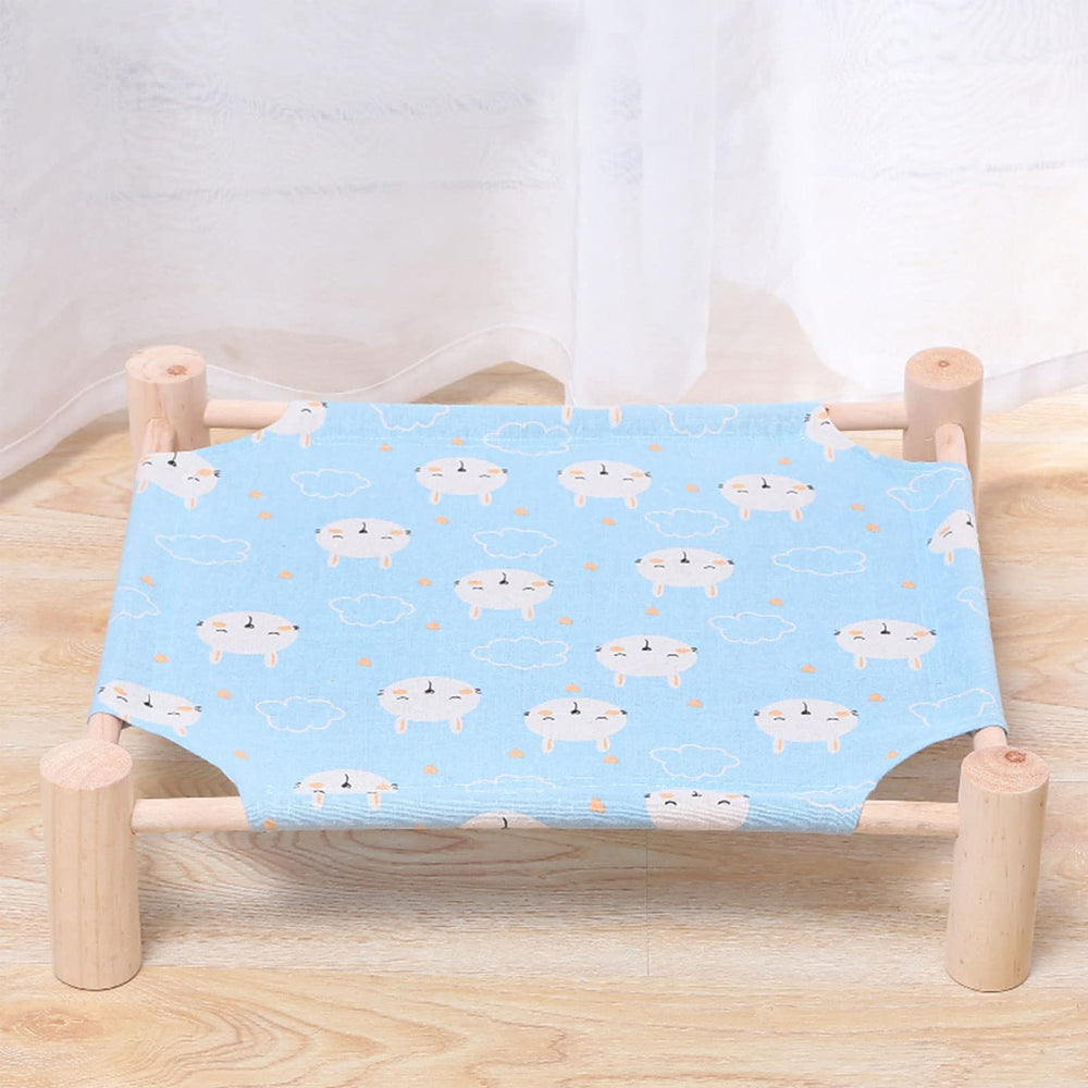 Pozico indoor-outdoor pet bed shown ready for travel and camping.