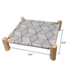 Pozico natural pine poles provide durable, secure support for resting pets.