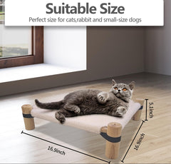 Pozico cat hammock bed removable washable cover keeps plush space fresh.