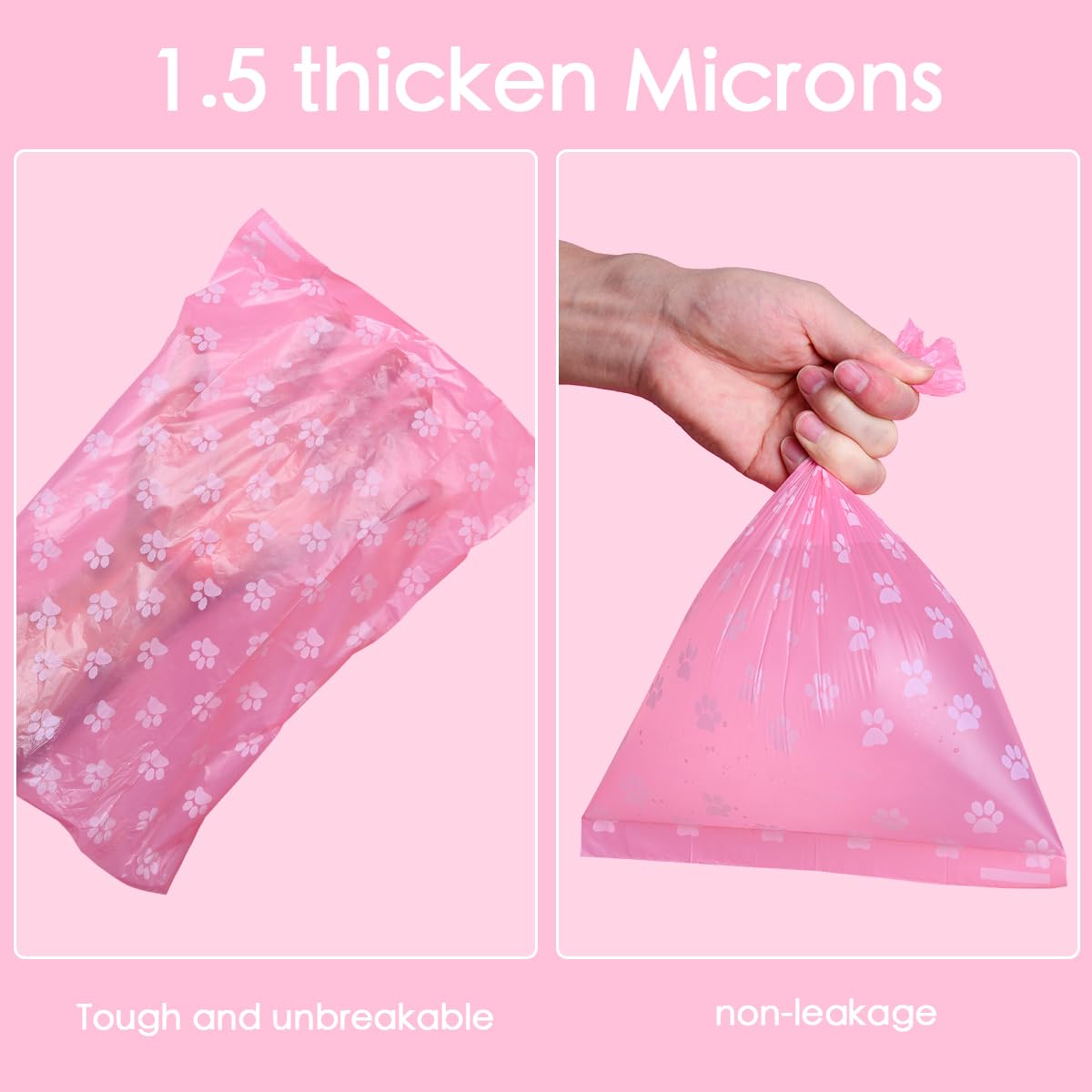 PPEIWASTE compostable bags made from corn starch reduce environmental impact
