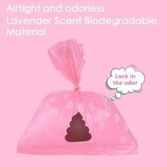 PPEIWASTE bags with holder for quick access on walks