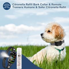 PQJDFX refill shown beside compatible collars for versatile training uses.