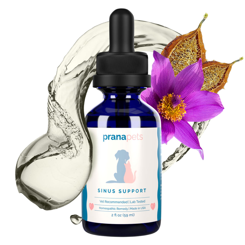 PranaPets Sinus Support demonstrates third party testing for quality assurance.