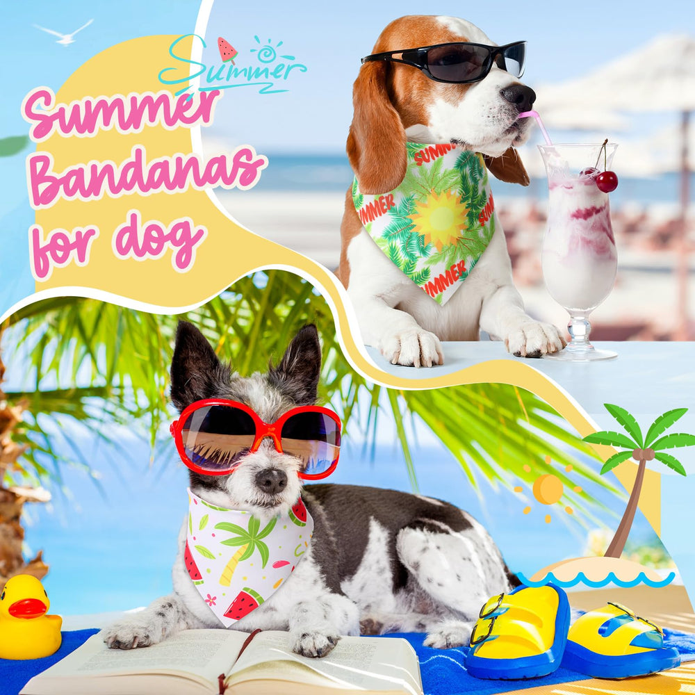 Preboun dog bandana ice cream design for playful summer outings