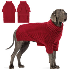 Preferhouse dog knitted sweaters 4XL pullover for greyhound warmth and snug fit