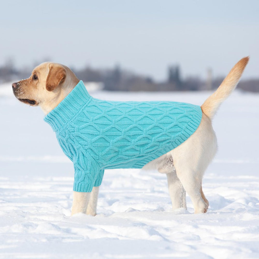 Preferhouse XS dog sweater lakeblue two-legged design enables easy dressing