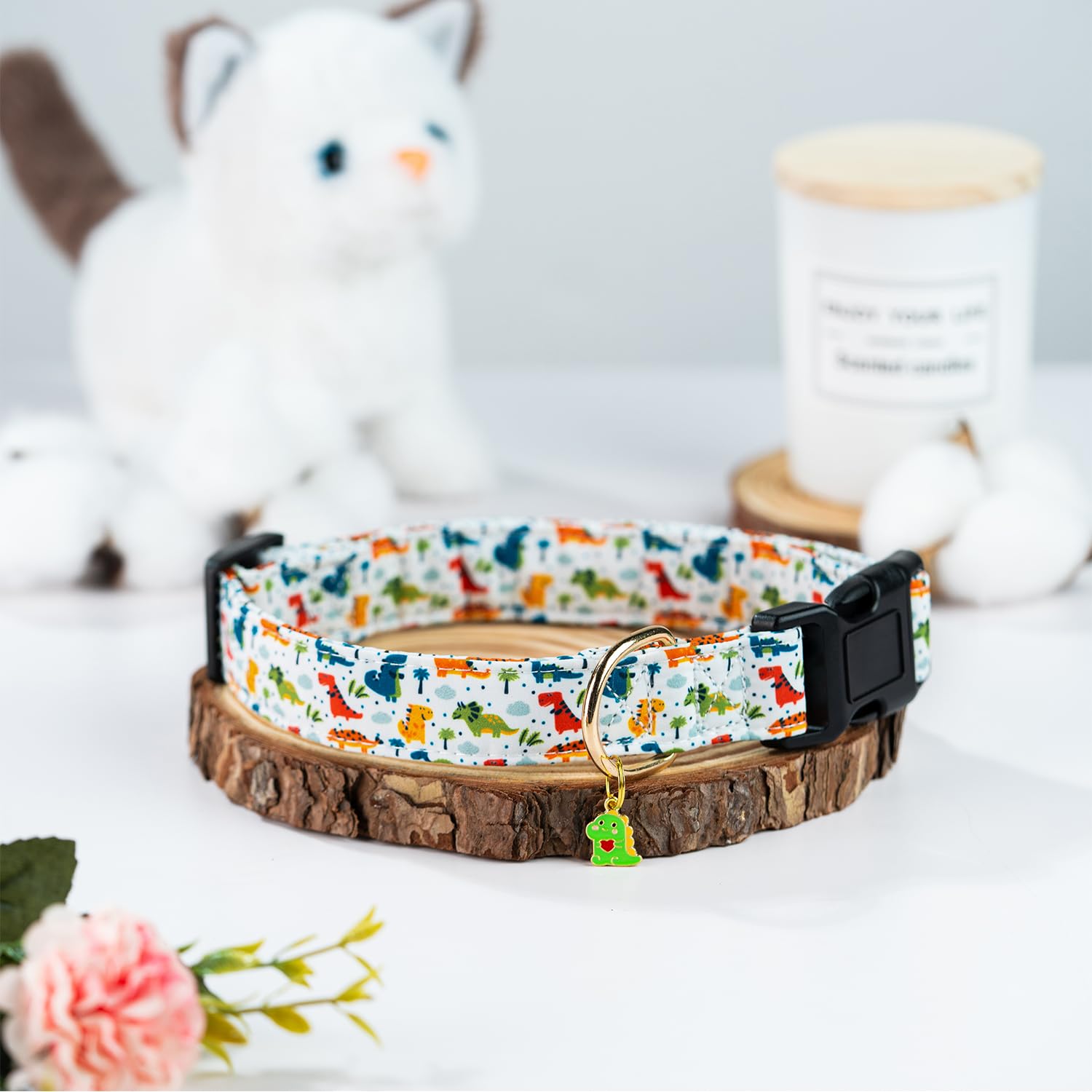 PREHAI happy dog wearing collar ready for daily adventures
