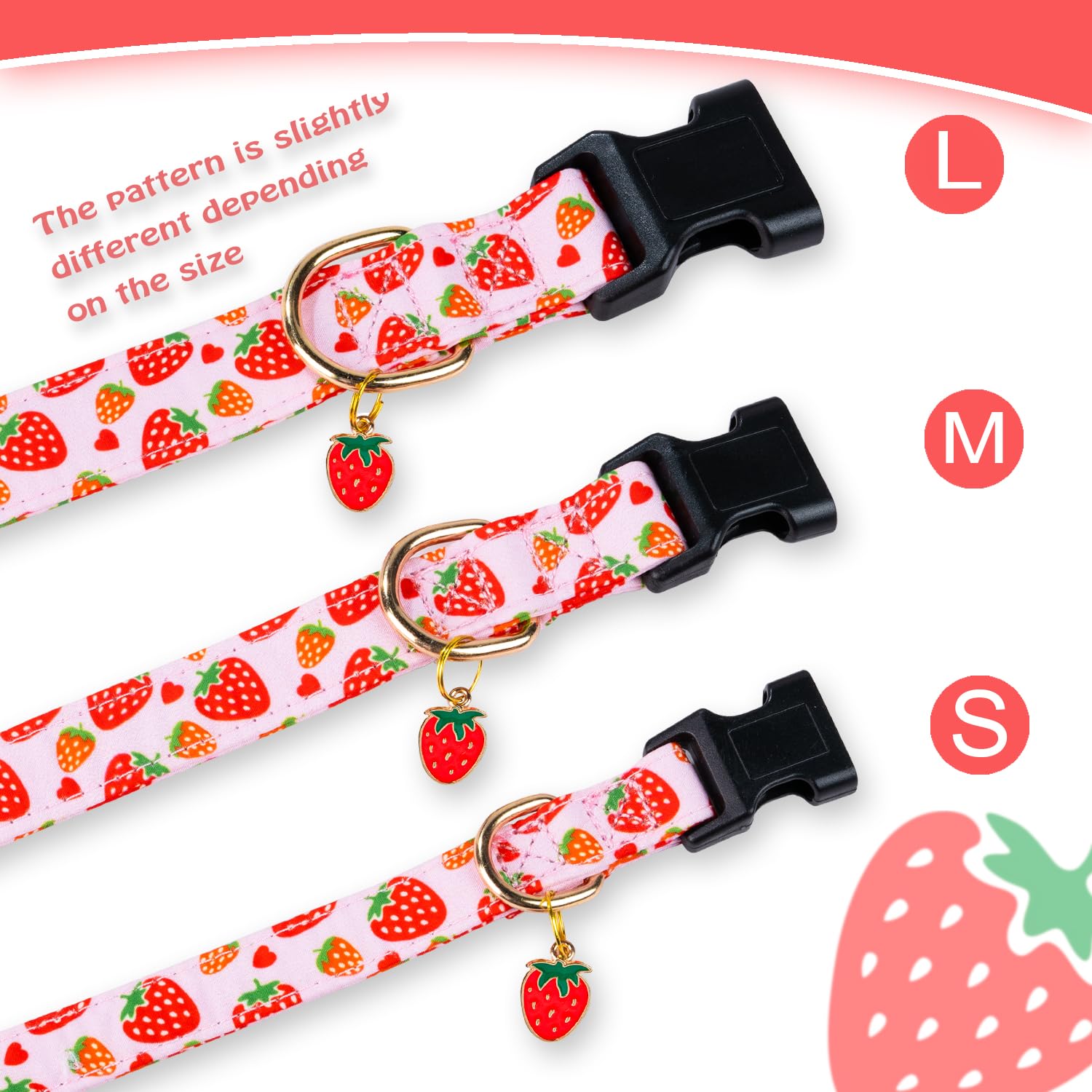 PREHAI size-friendly collar designed for small, medium, and large dogs