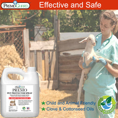 Premo Guard on bedding shows stain-free, fragrance-free protection.
