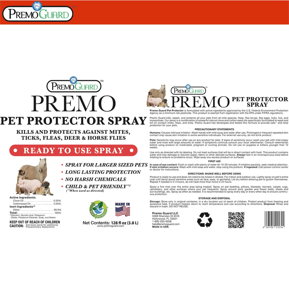 Premo Guard safety-tested badge signals trusted family-safe protection.