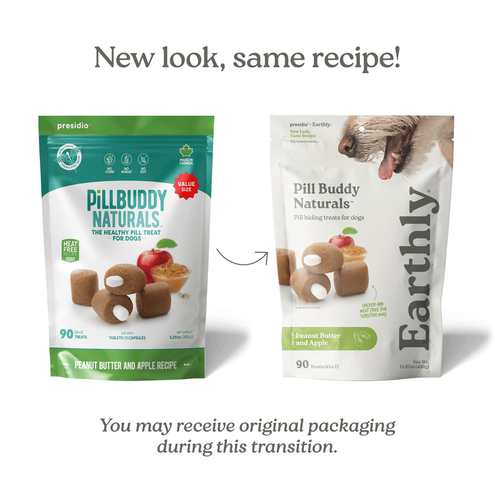 Presidio Earthly Pill Buddy Naturals demonstrates concealment for pills of any size.