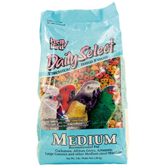 Pretty Bird BPB73117 3lb bag of Daily Select mix for medium birds, balanced nutrition.