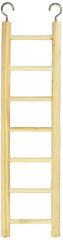 PH Prevue Hendryx Birdie Basics 7-Step Wood Ladder for birds promotes playful perching and exercise.