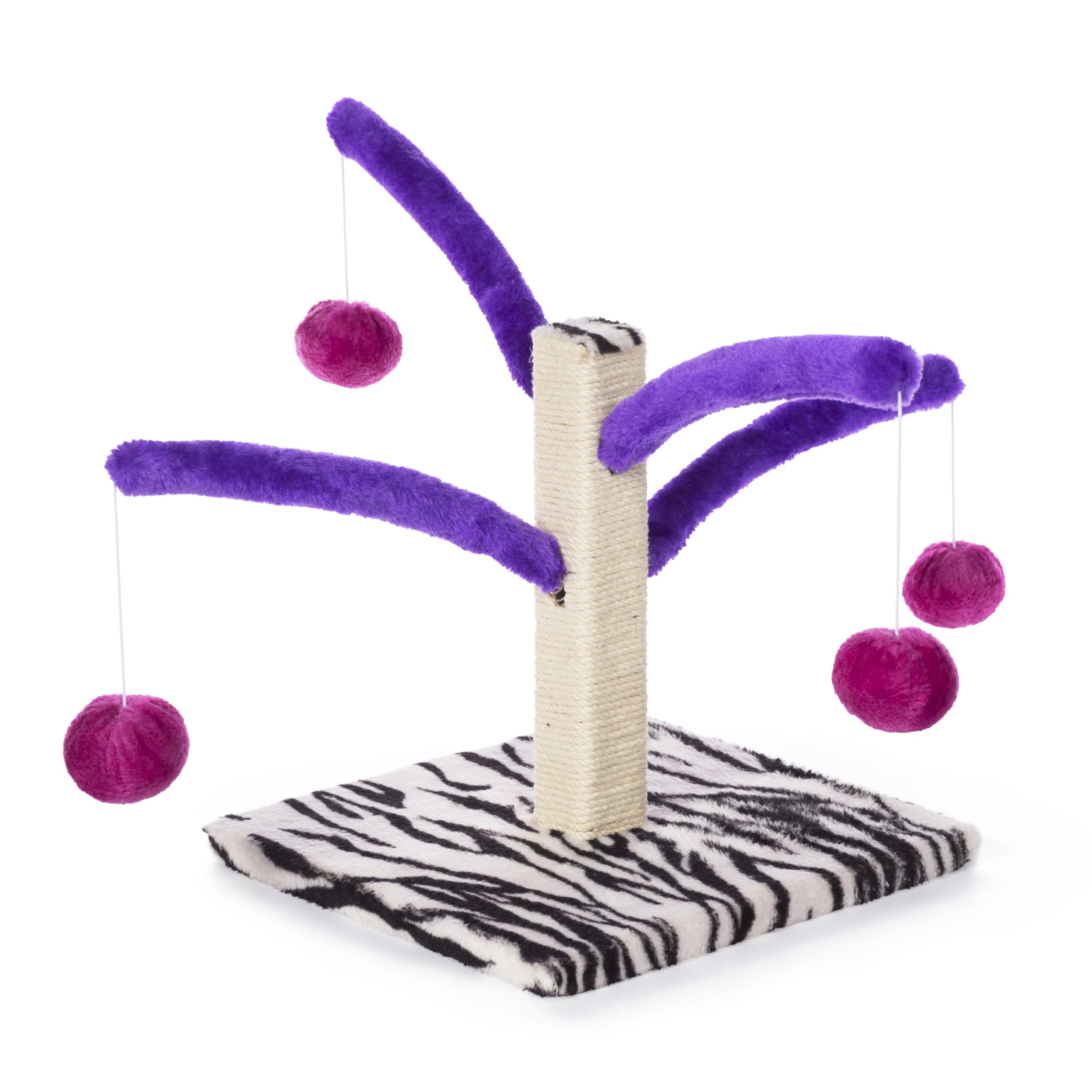 PH Prevue Hendryx Kitty Power Bounce Scratcher dangling-toys offer interactive entertainment for curious cats