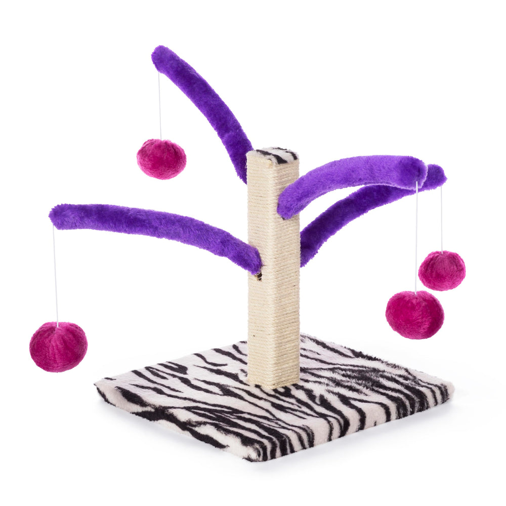 PH Prevue Hendryx Kitty Power Bounce Scratcher dangling-toys offer interactive entertainment for curious cats