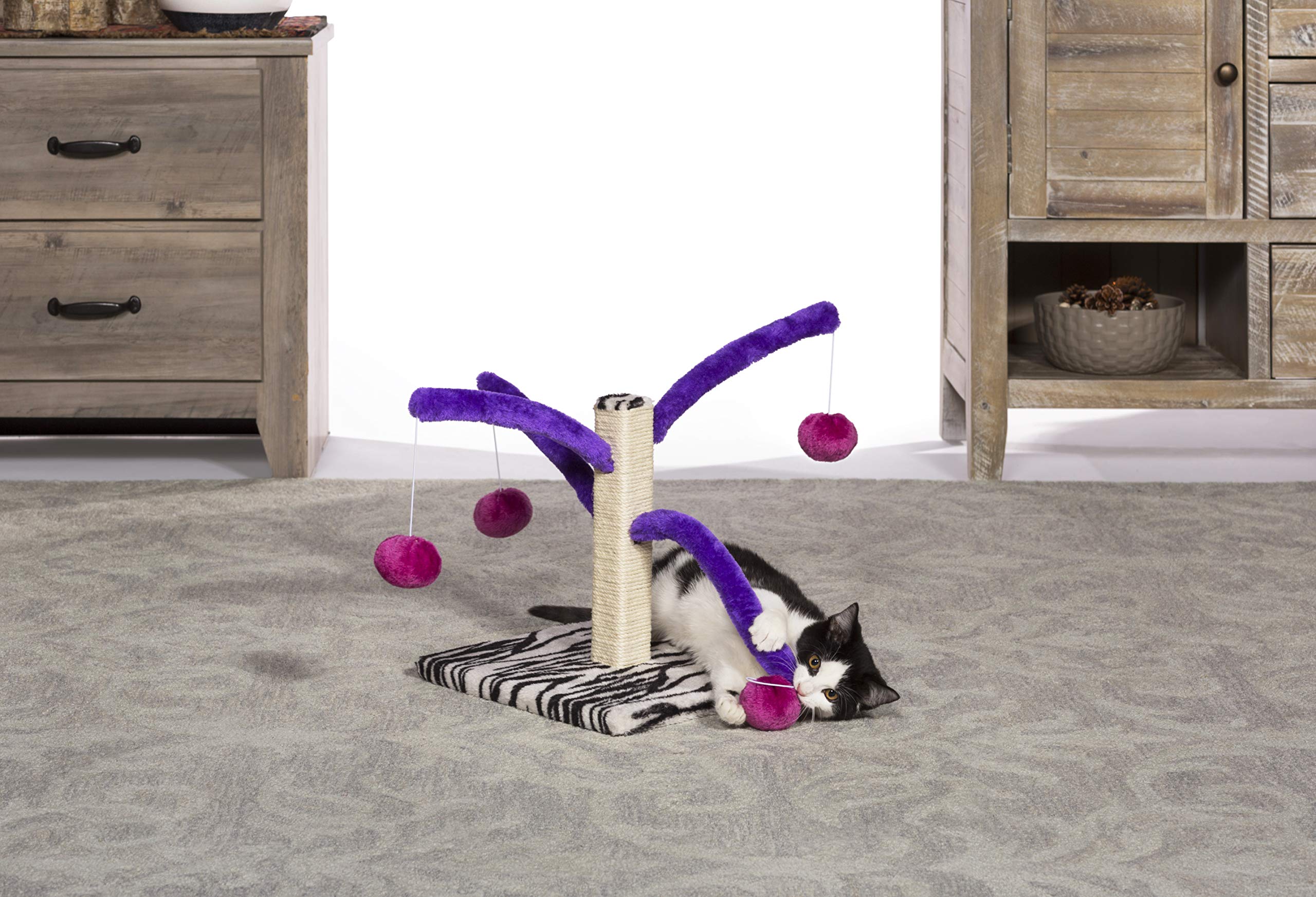 PH Prevue Hendryx Kitty Power Bounce Scratcher small-dimensions fits compact spaces for cats
