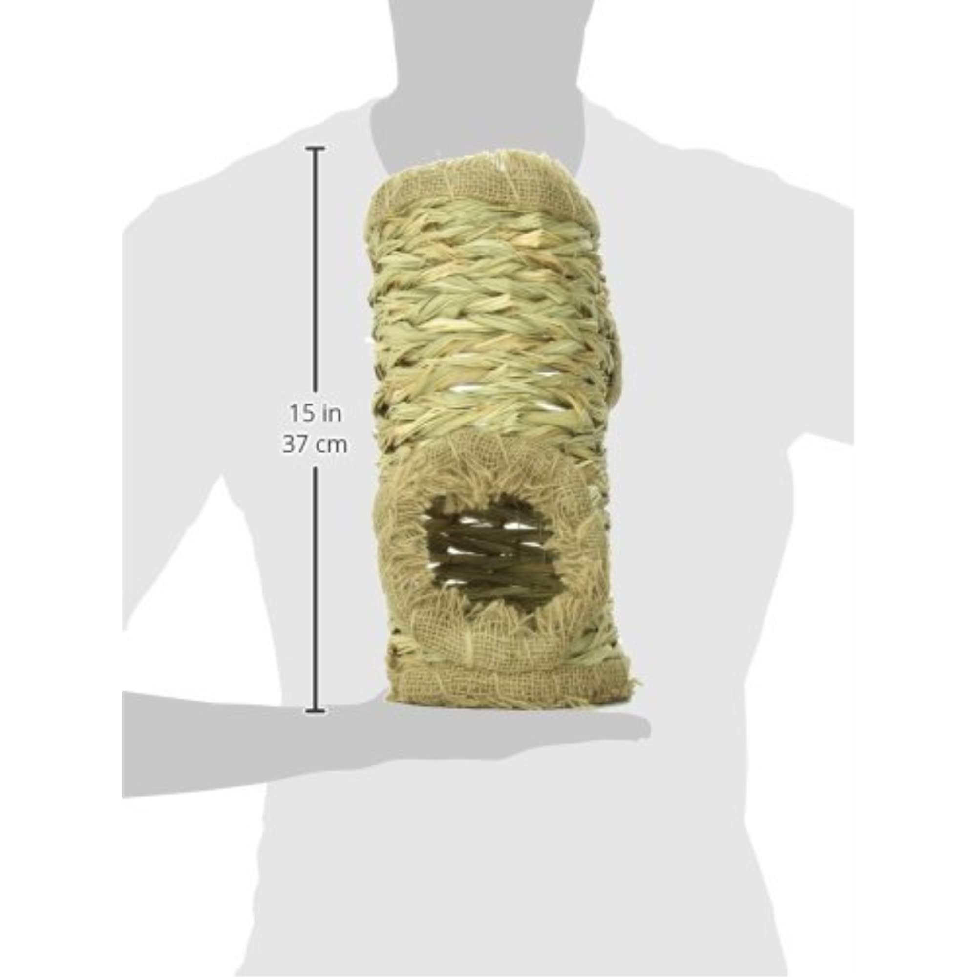 Prevue Hendryx Nature's Hideaway Grass Tunnel entrance scene encourages exploration and play