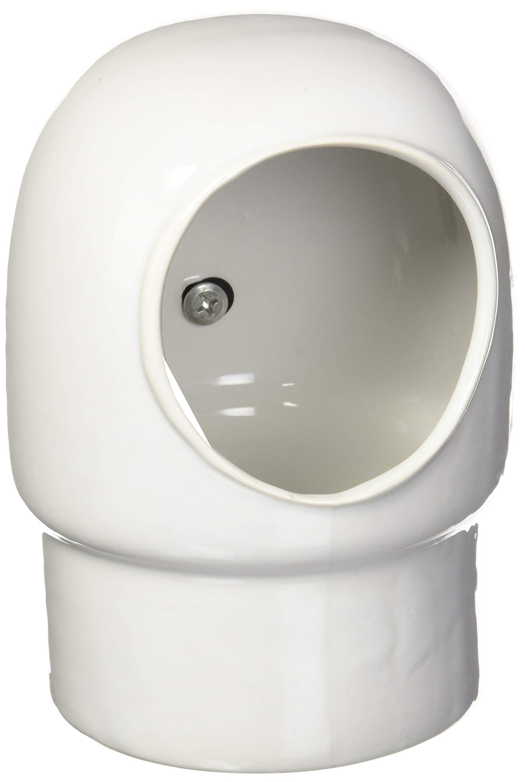 Prevue Pet BPV1242 hooded ceramic cup in cage with universal fit.