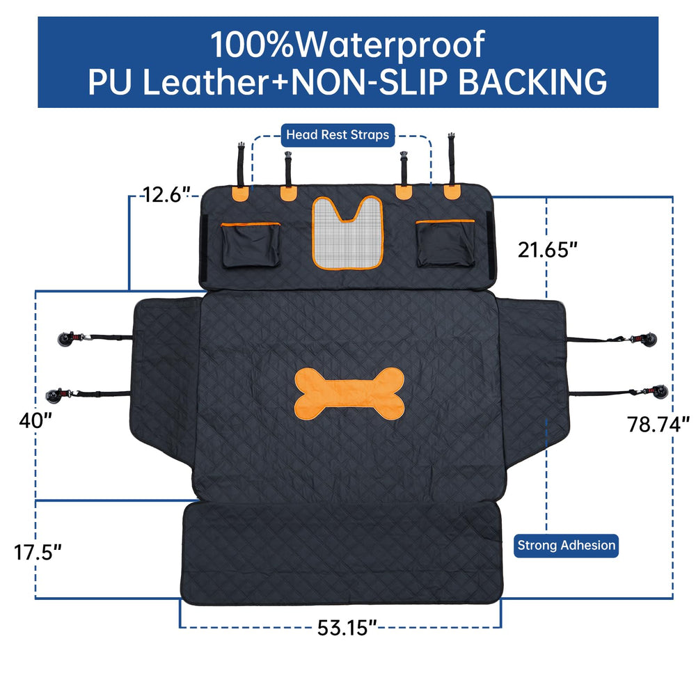 PREWERK Dog Cargo Liner easy to wipe clean after outdoor adventures