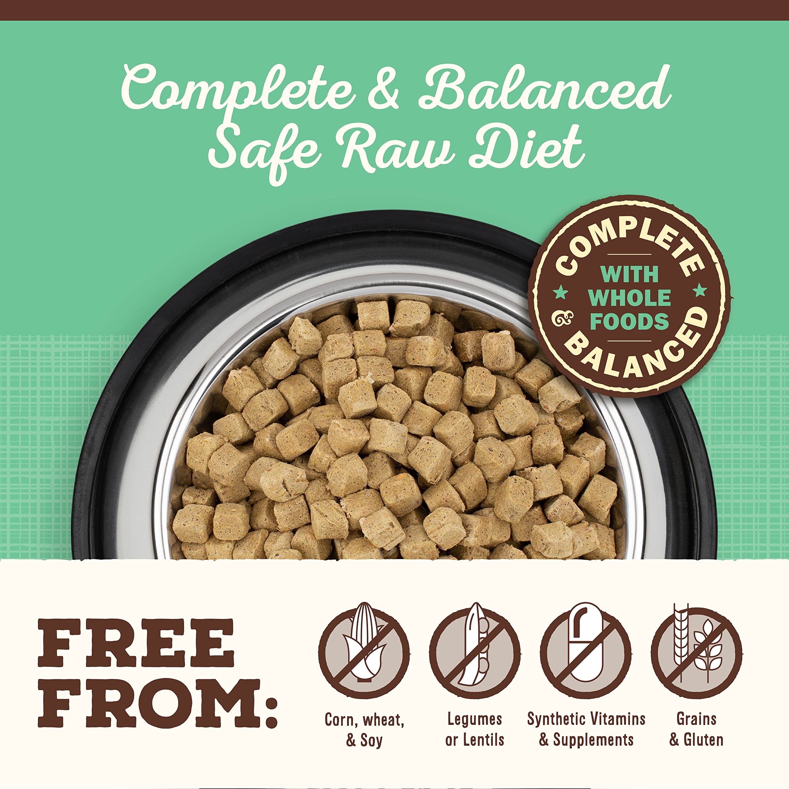Primal Freeze Dried Dog Food USA-made packaging — crafted in the USA