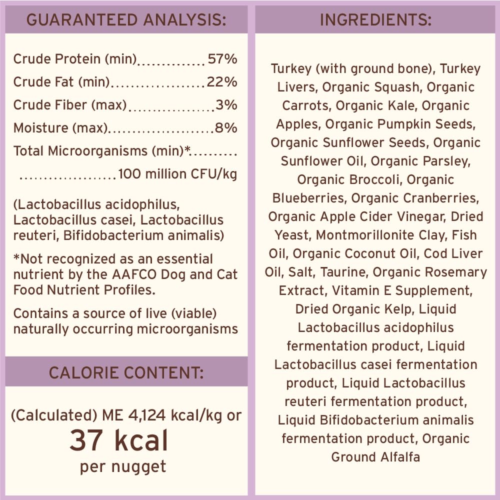 USA-crafted Primal turkey nuggets image emphasizing domestic production.