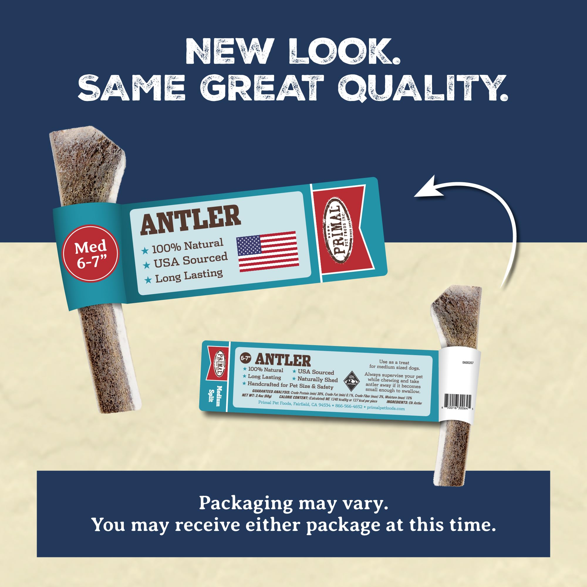 Primal Antlers clean, mess-free use in a home setting.