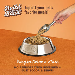 Primal Pet Foods toppers beef liver, flavor-packed addition to entice picky eaters.